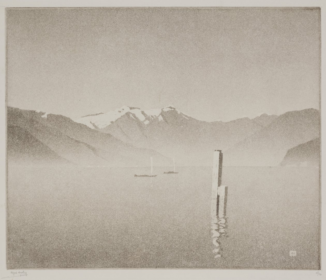 Lac de Côme - Alfred Hartley