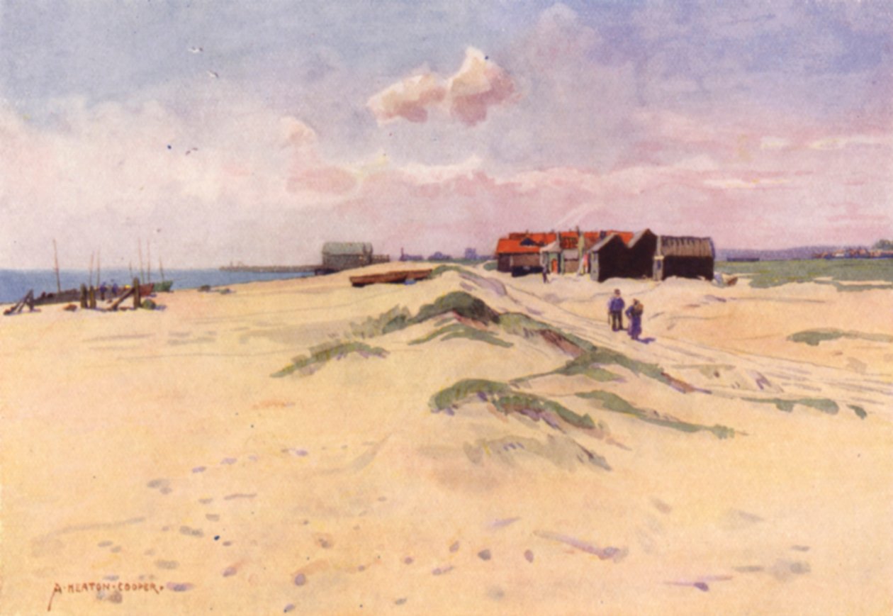 Plage de Southwold, Suffolk - Alfred Heaton Cooper