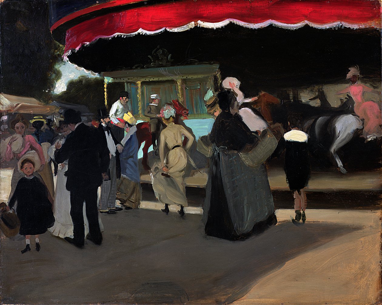 Carrousel, vers 1904 - Alfred Henry Maurer