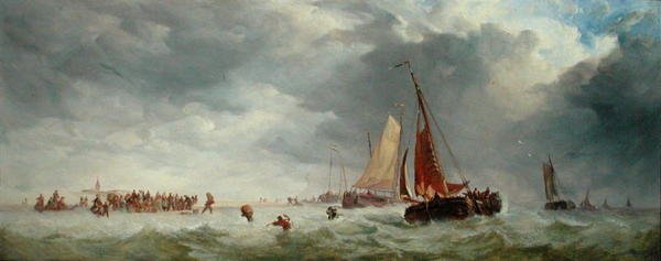 Plage de Scheveningen - Alfred Herbert