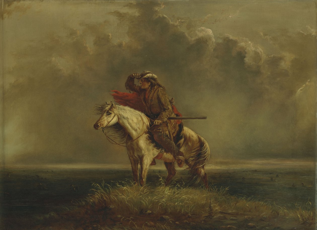 Le Greenhorn Perdu - Alfred Jacob Miller