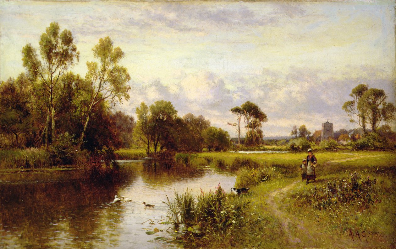 Près de Thursby, Yorkshire - Alfred Jr. Glendening