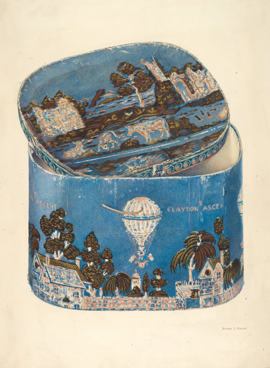 Design de boîte à chapeau - Alfred Koehn