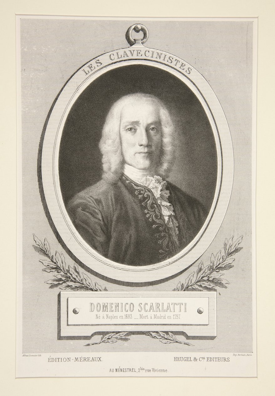 Les Clavichordistes : Domenico Scarlatti - Alfred Lemoine