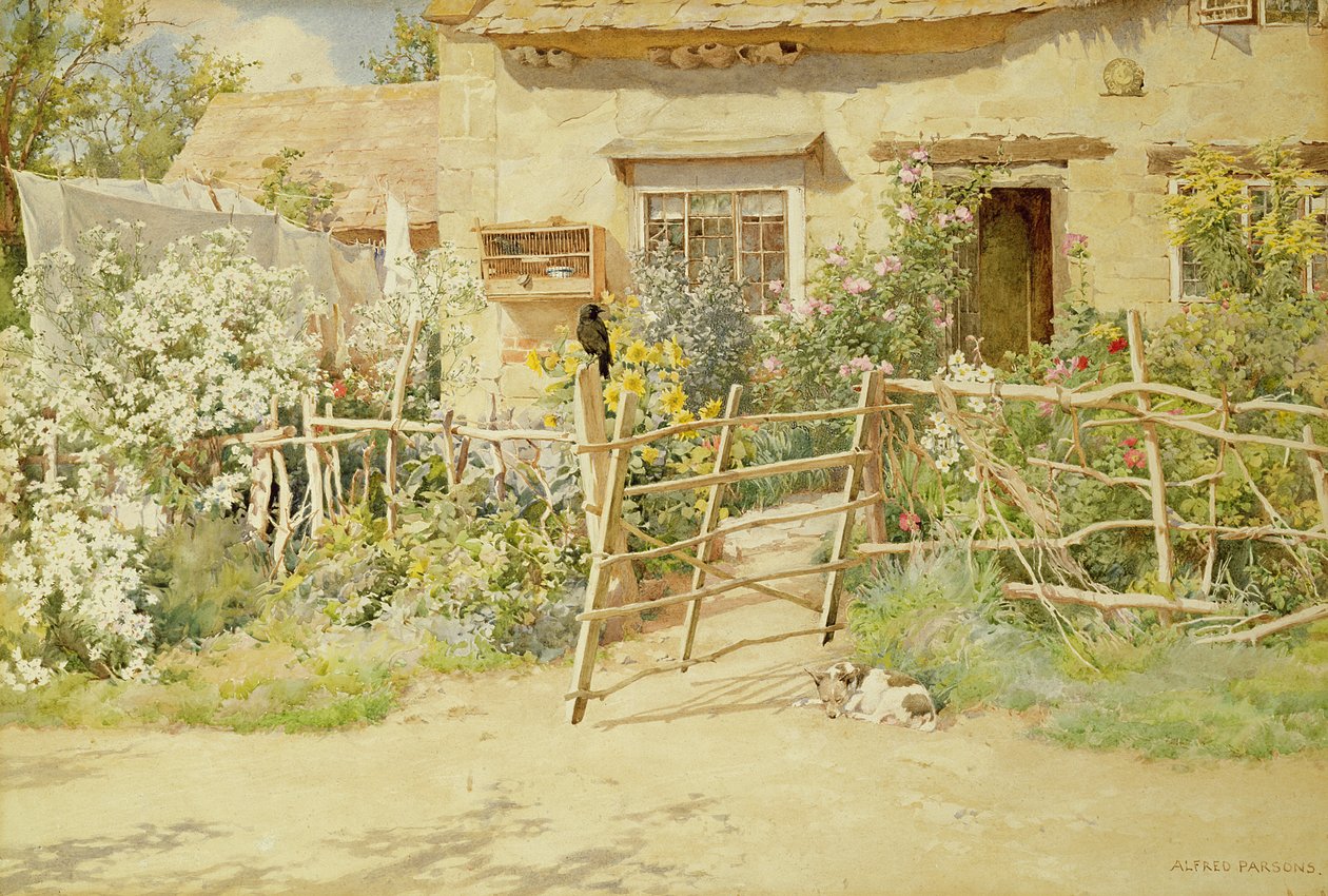 Après-midi chaud - Alfred Parsons