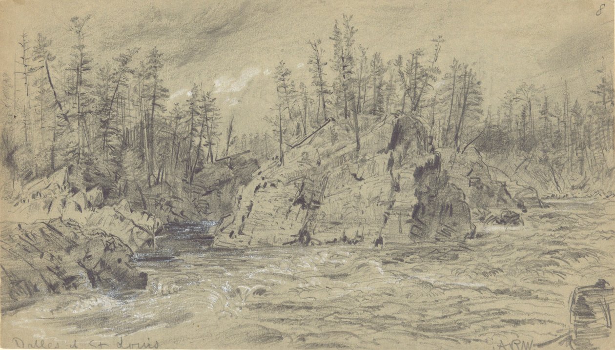 Dalles de Saint-Louis - Alfred R. Waud