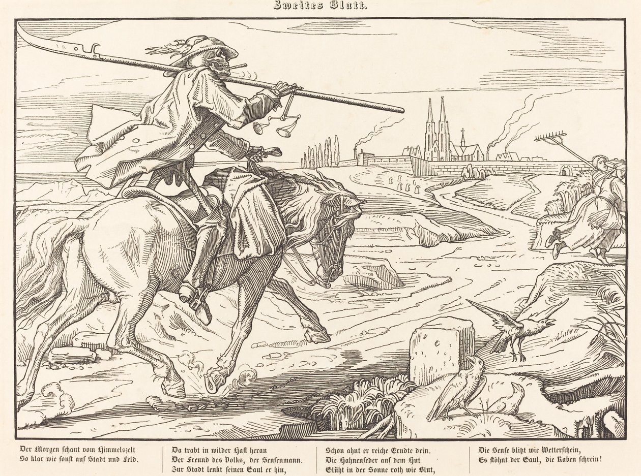 Encore une danse macabre II - Alfred Rethel
