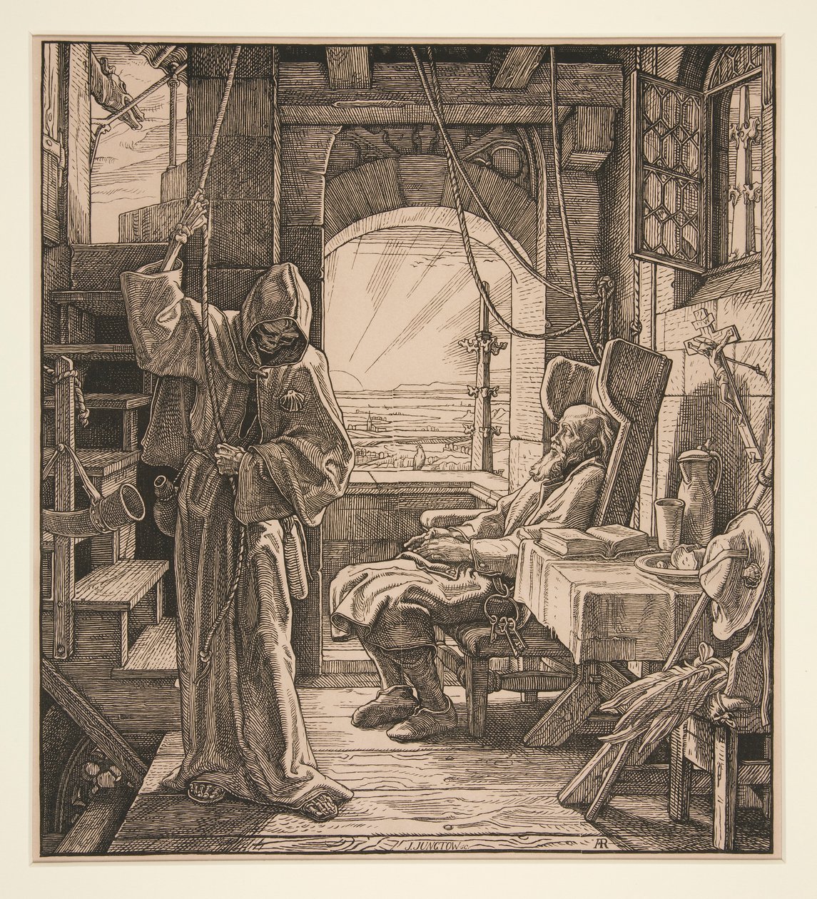 Der Tod als Freund - Alfred Rethel