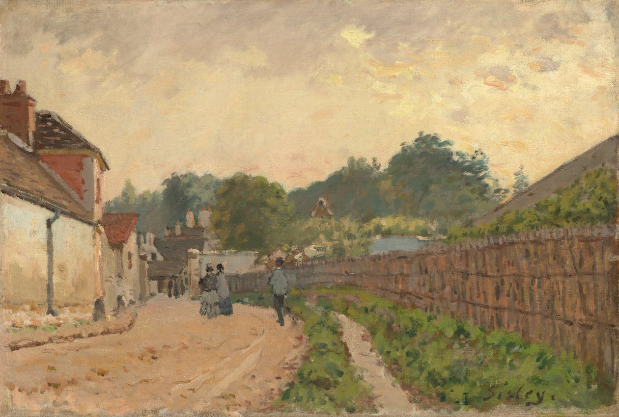 Marly-le-Roi, vers 1875 - Alfred Sisley