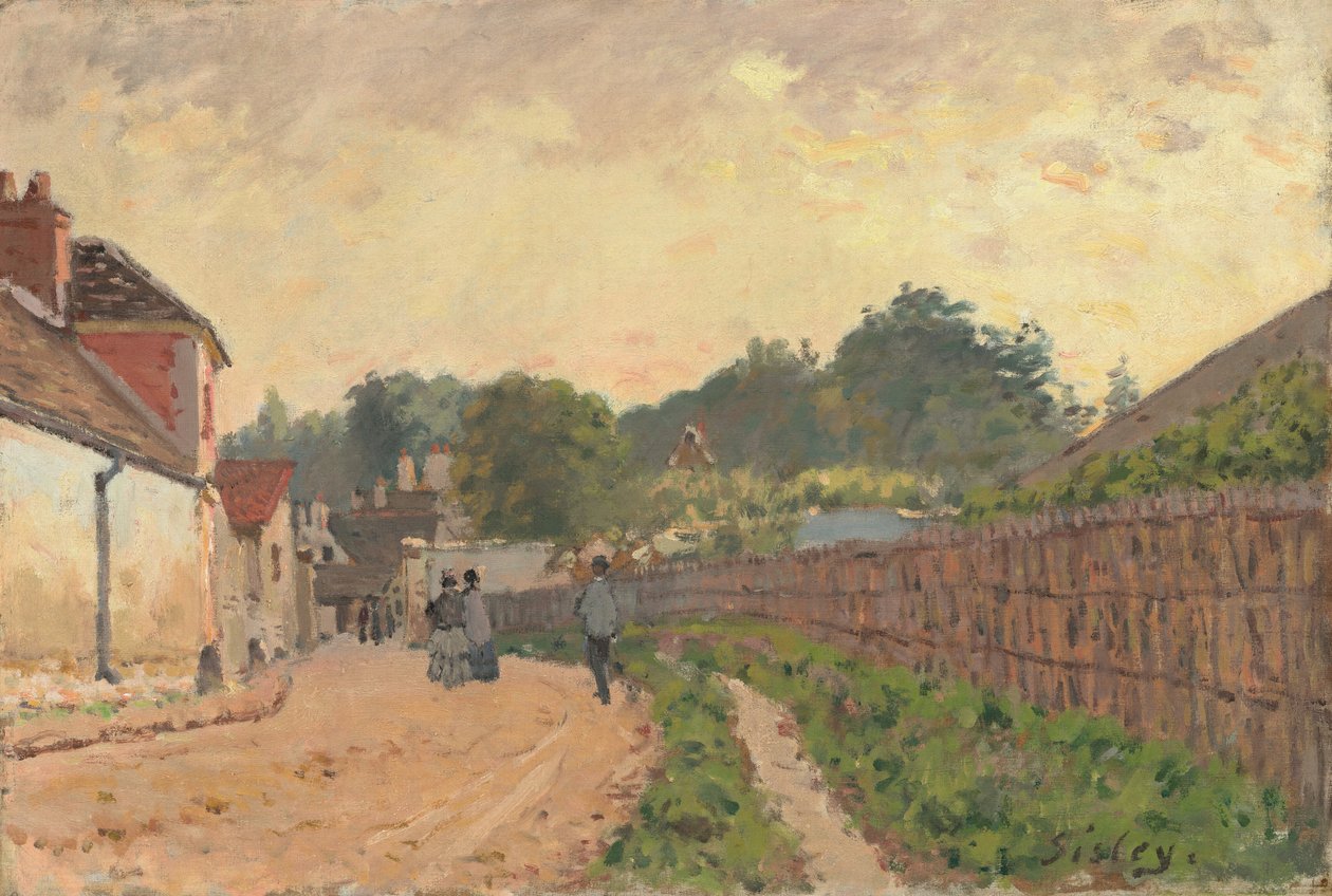 Marly-le-Roi, vers 1875 - Alfred Sisley