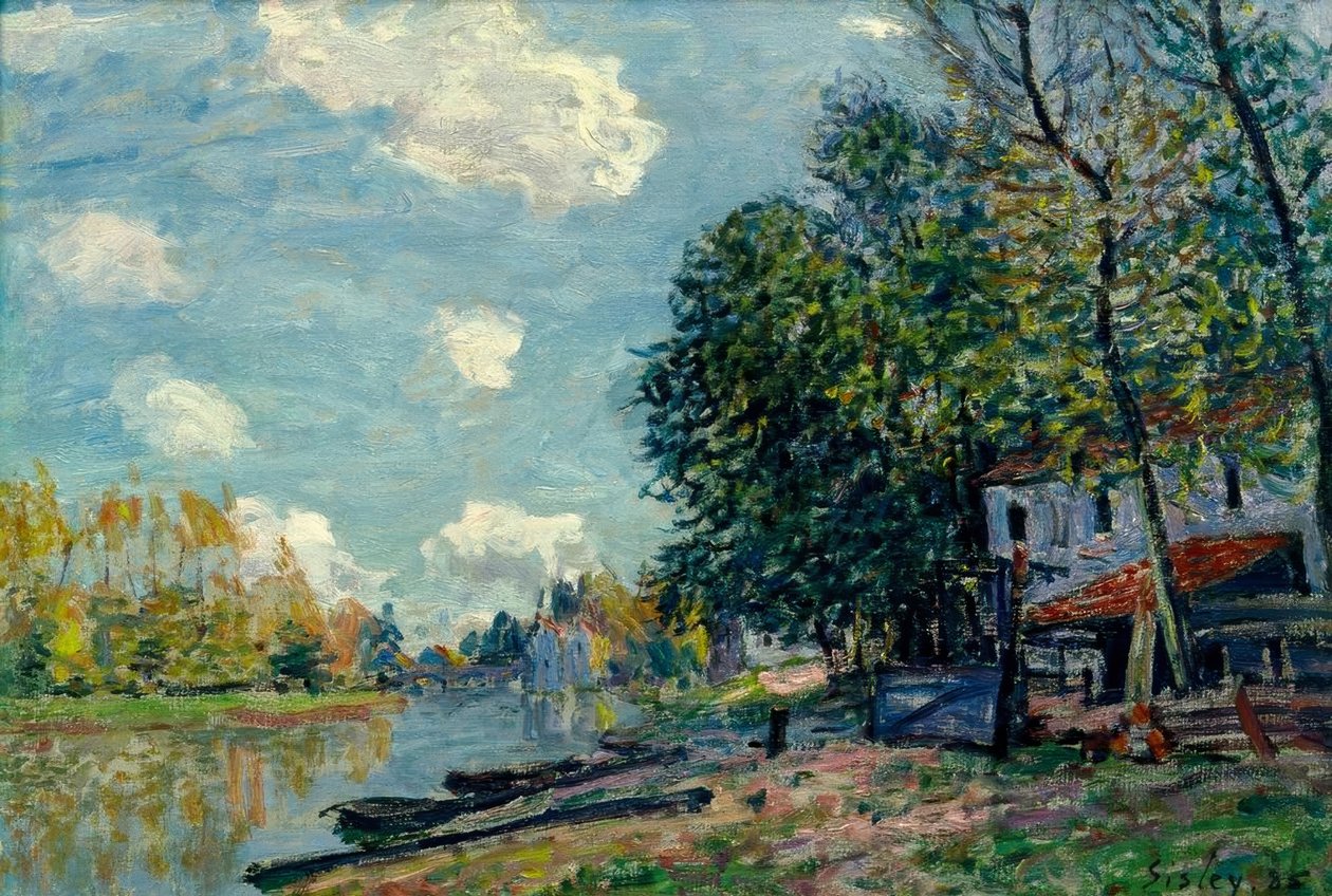 Moret – Bords du Loing - Alfred Sisley