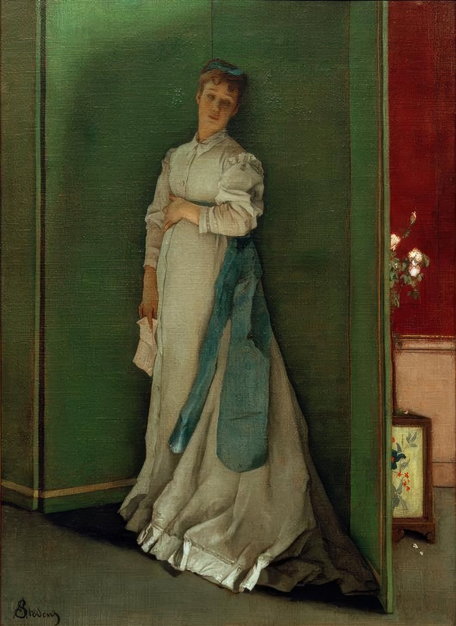 Bestürzt - Alfred Emile Stevens