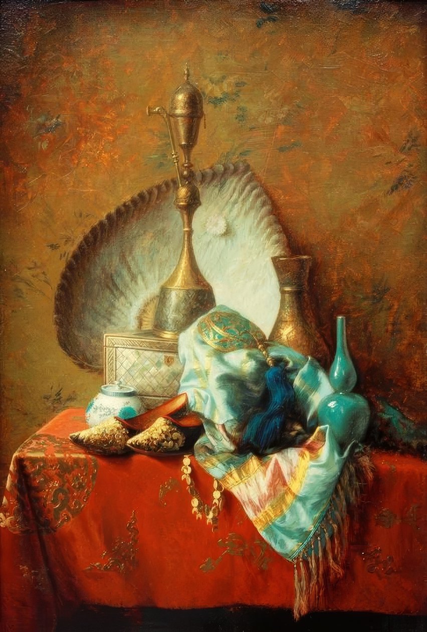 Nature morte - Alfred Emile Stevens