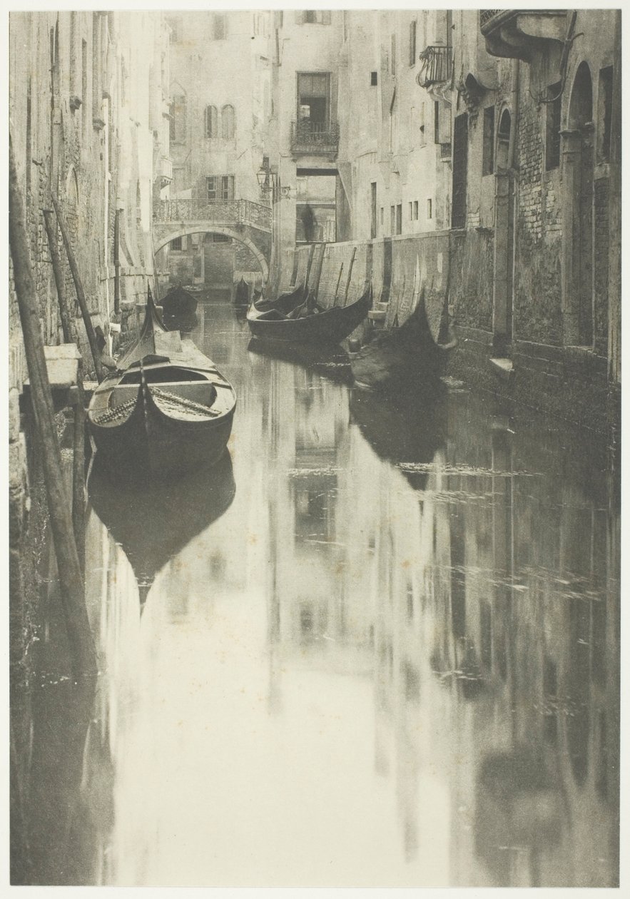 Un canal vénitien - Alfred Stieglitz