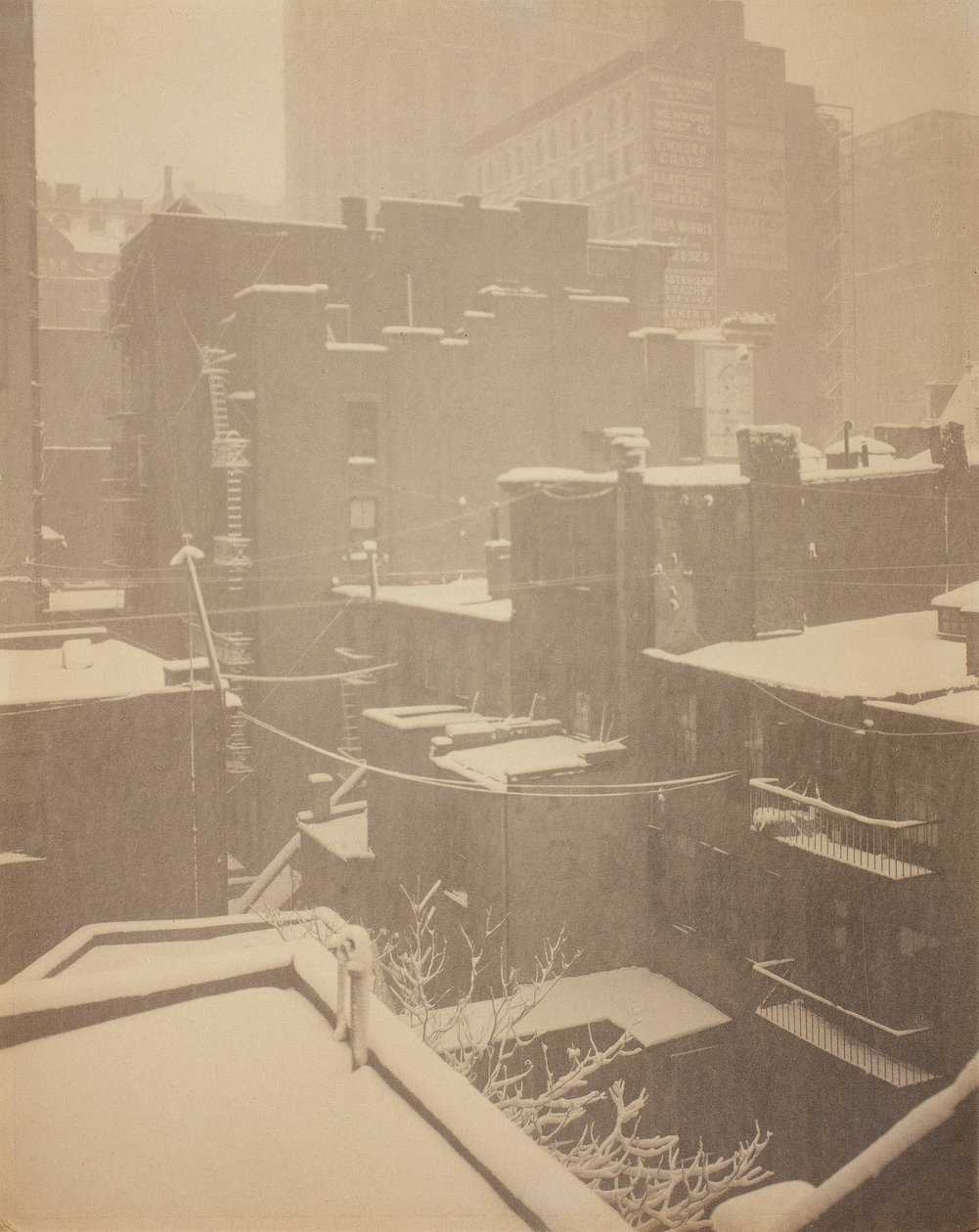 Depuis la fenêtre arrière 291, 1915 - Alfred Stieglitz