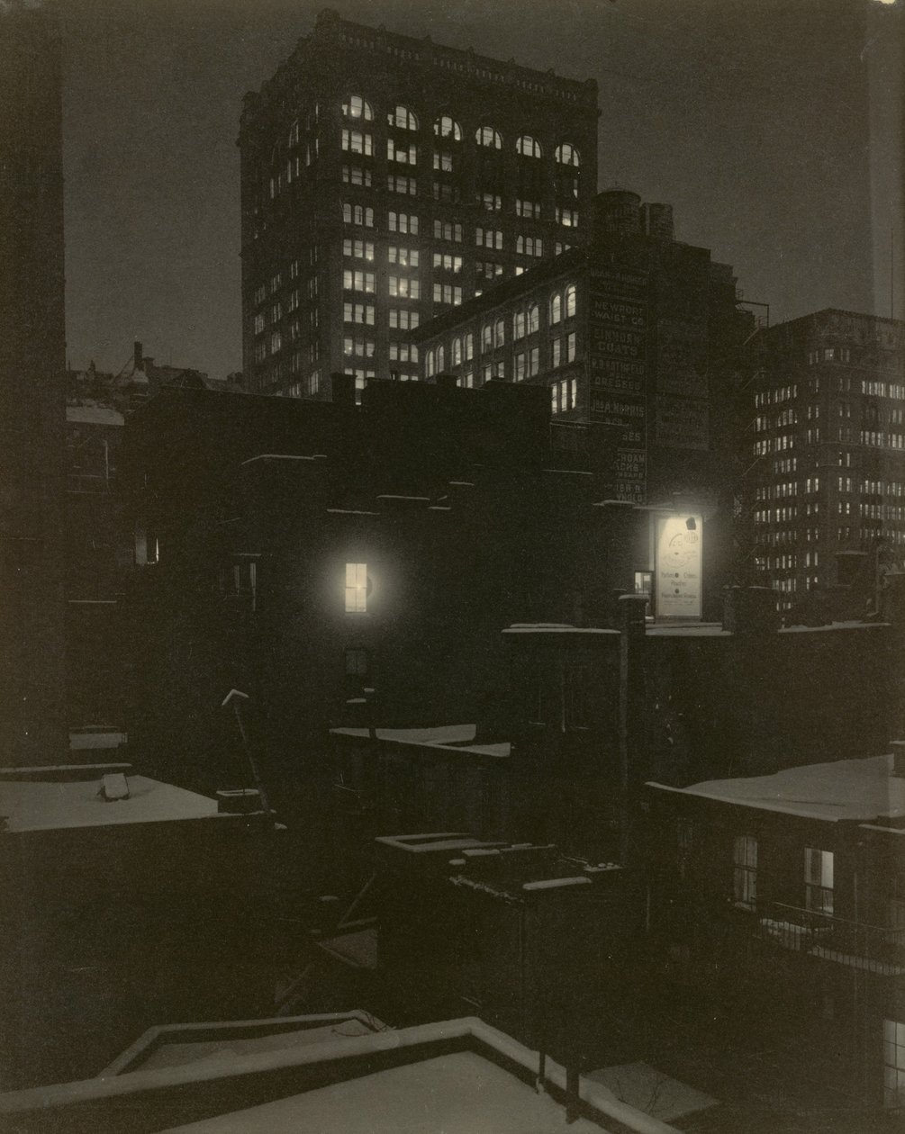 Depuis la fenêtre arrière - 291 - Alfred Stieglitz