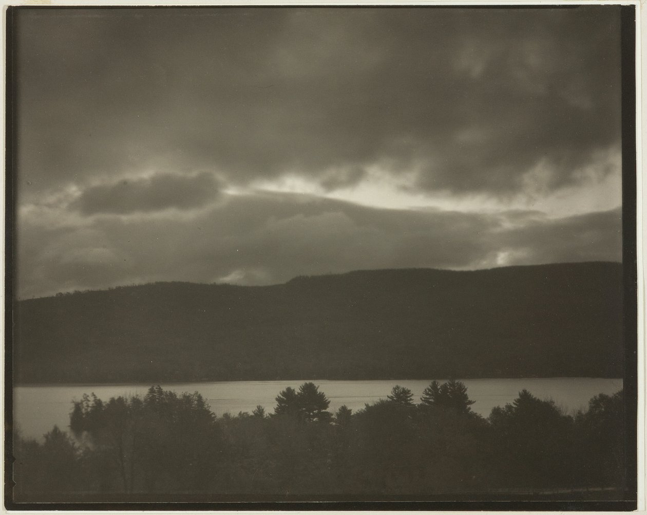 Lac George - Alfred Stieglitz