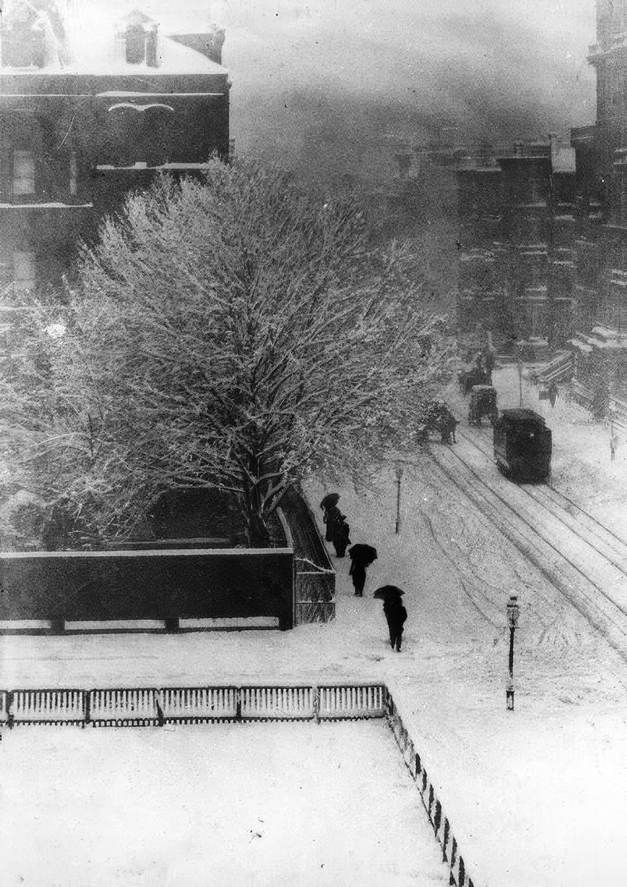 New York, scène de rue / Photo 1907 - Alfred Stieglitz