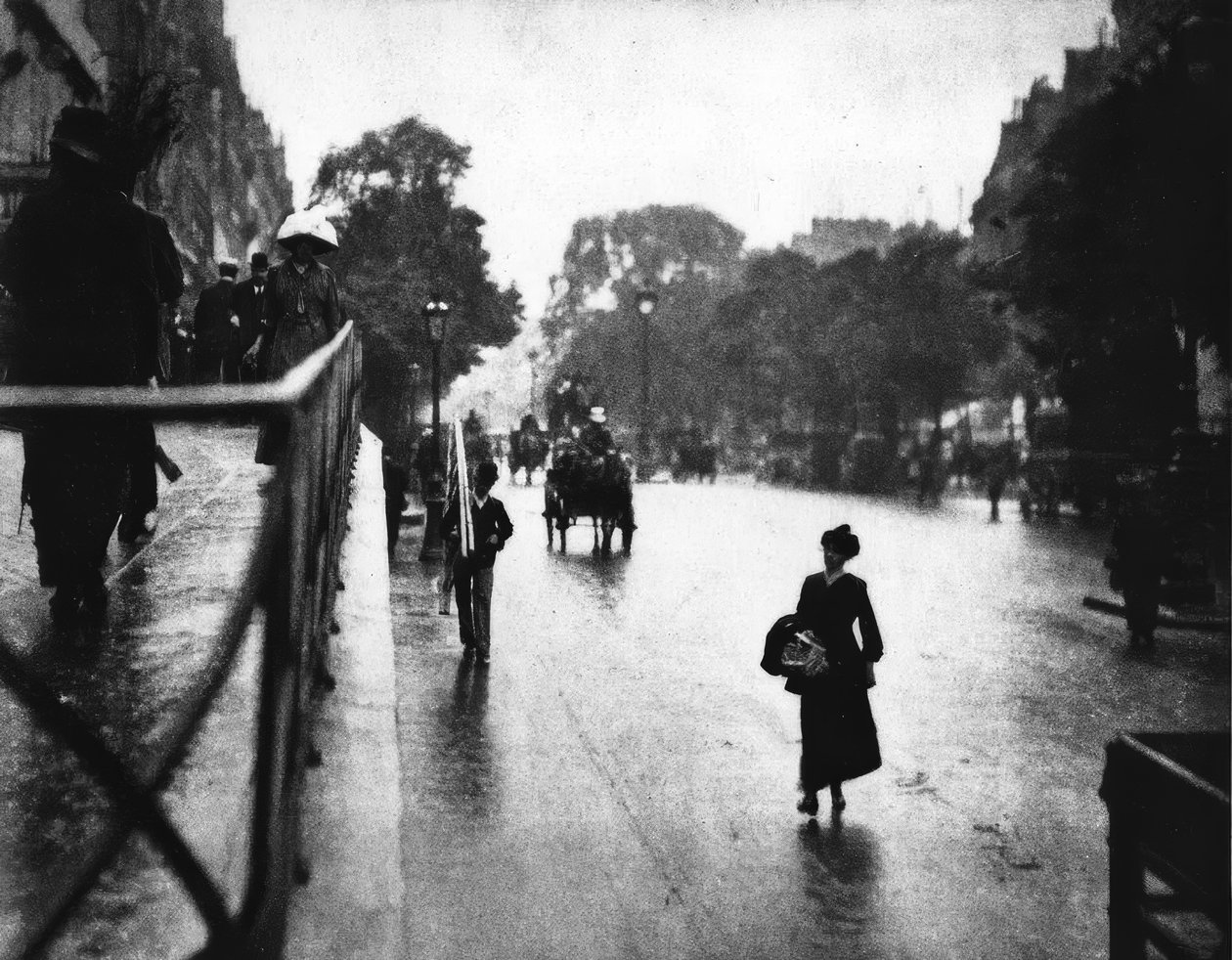 Paris, scène de rue - Alfred Stieglitz