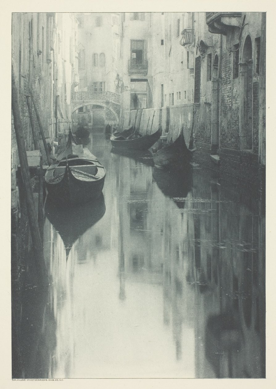 Réflexion-Venise - Alfred Stieglitz