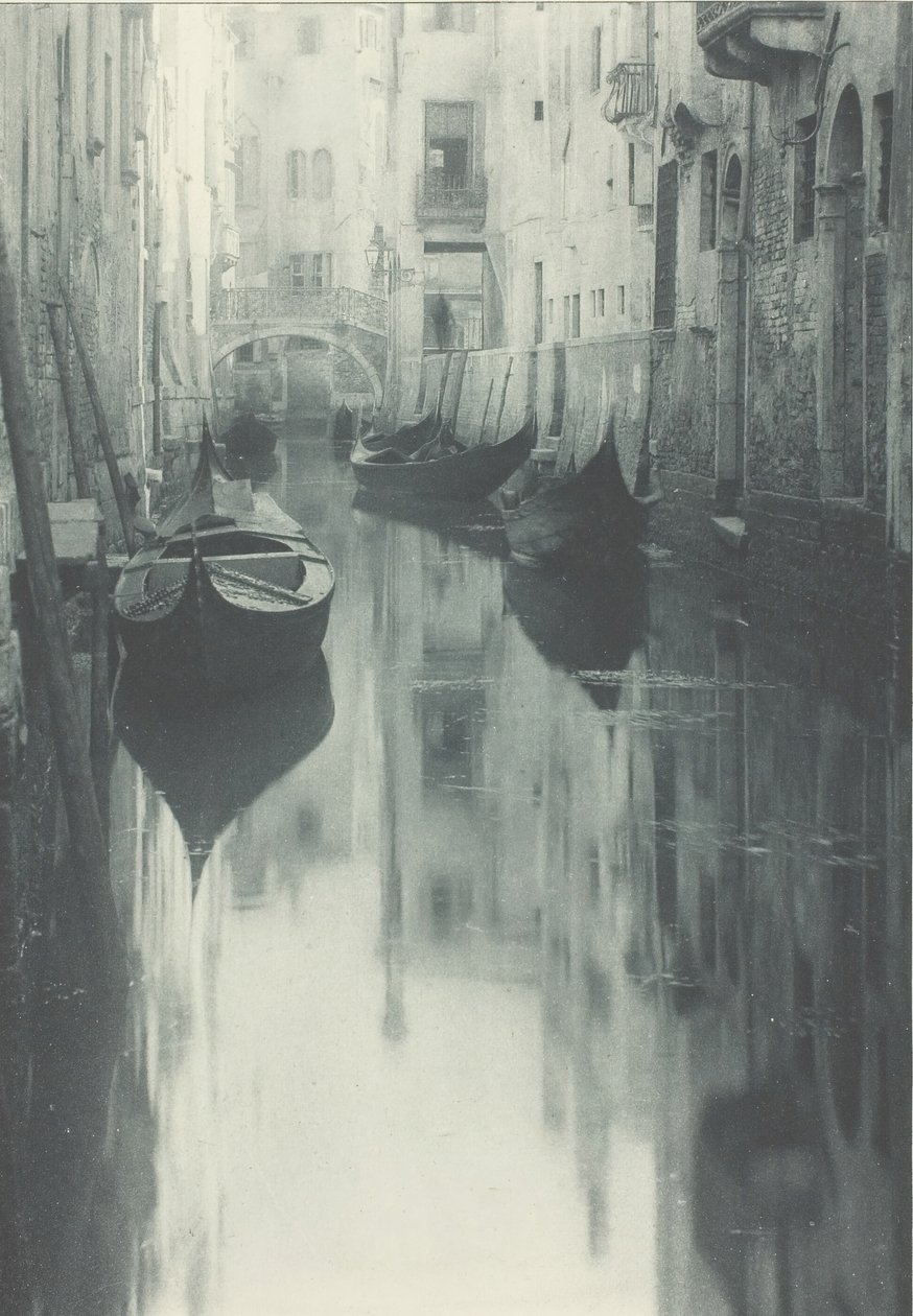Réflexion-Venise, vers 1897 - Alfred Stieglitz