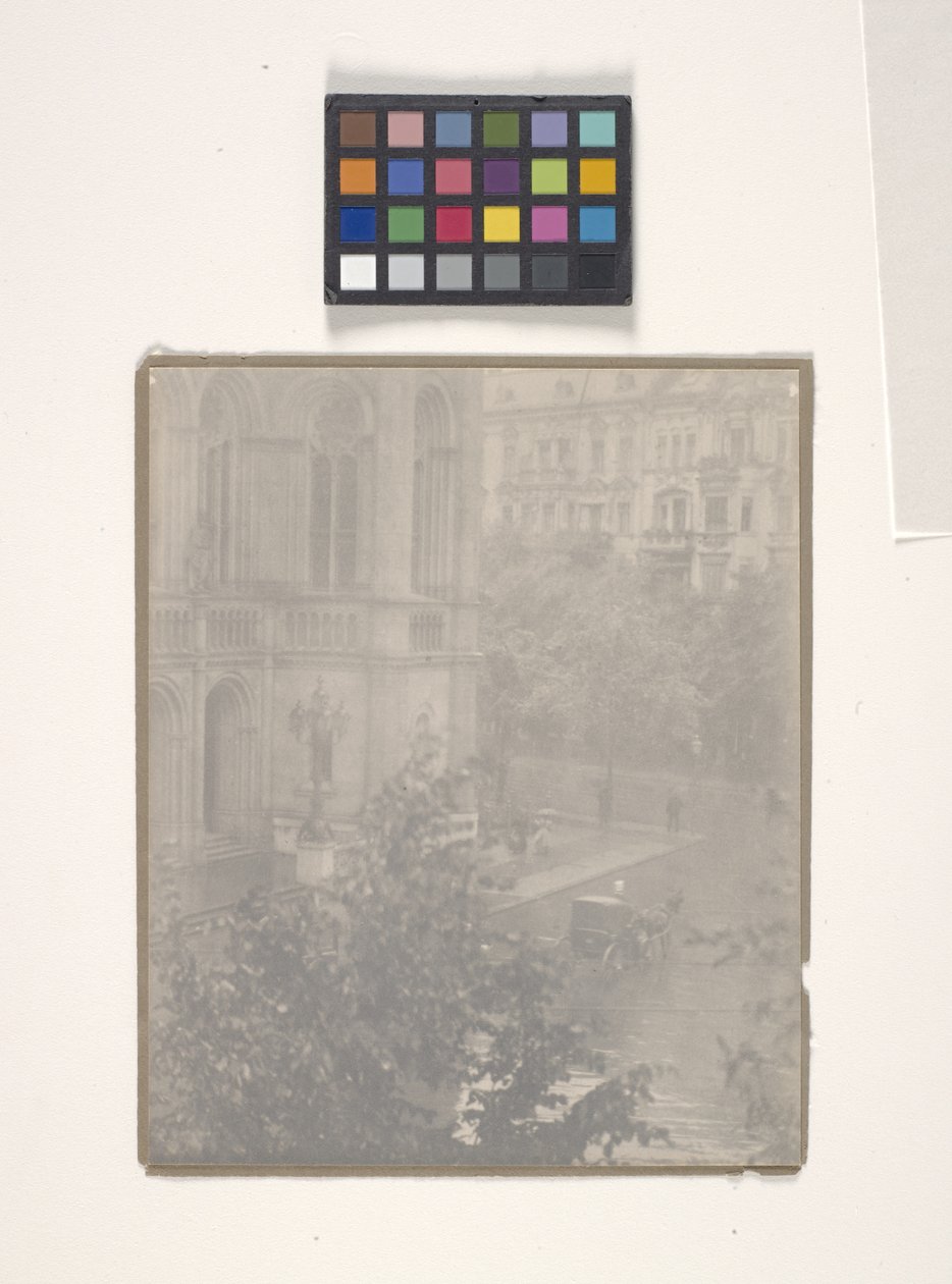 Instantané--De Ma Fenêtre, Berlin - Alfred Stieglitz