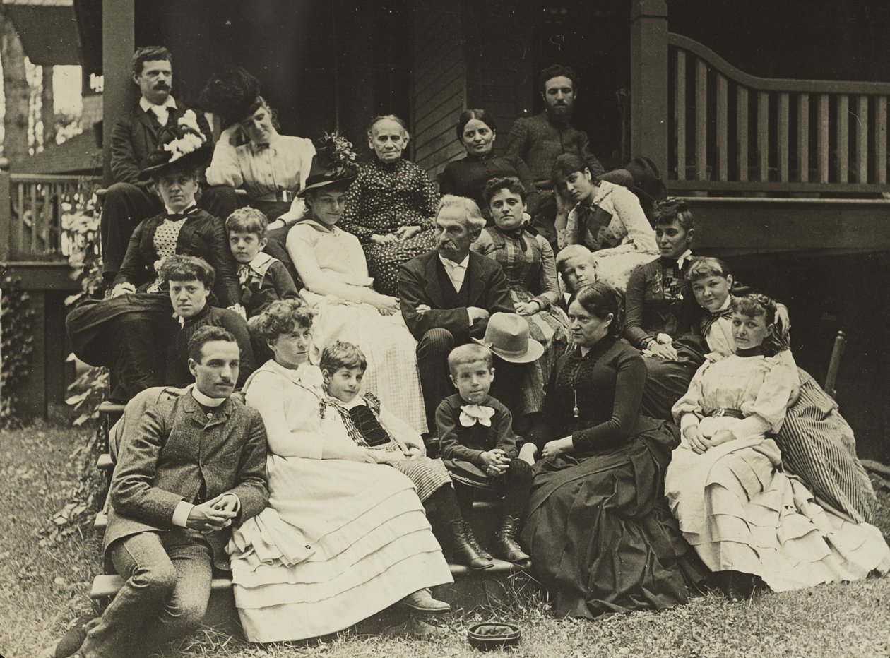 Famille Stieglitz à Oaklawn, Lake George - Alfred Stieglitz