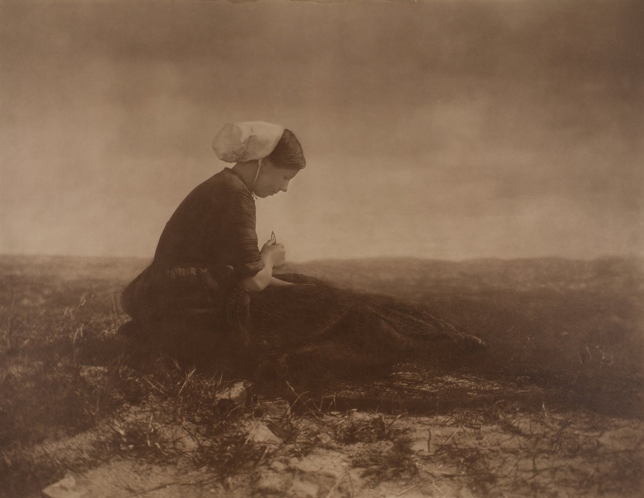 Le réparateur de filets - Alfred Stieglitz