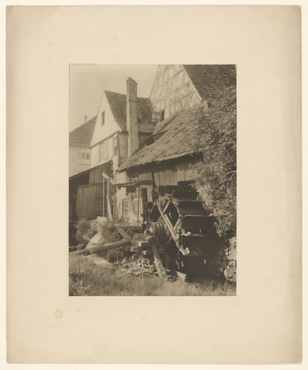 Le vieux moulin - Alfred Stieglitz