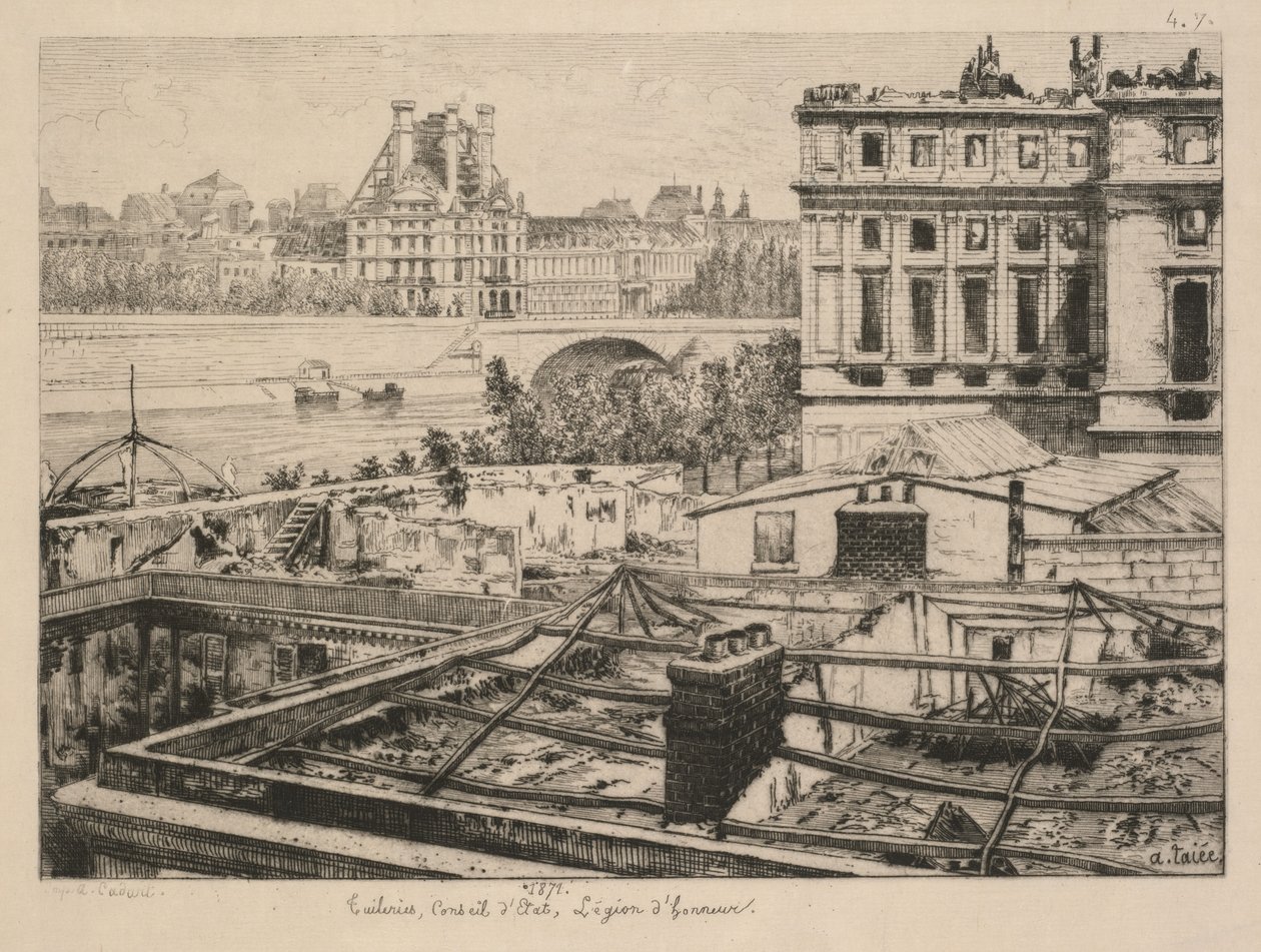 Tuileries, Conseil d
