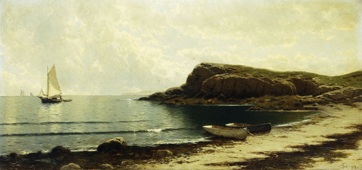 Le long du rivage, - Alfred Thompson Bricher