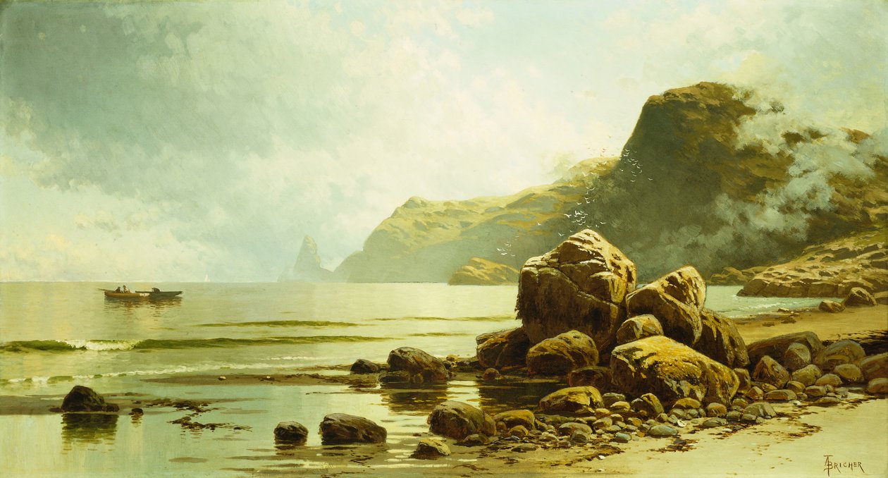 Marée basse, Southhead, île Grand Manan - Alfred Thompson Bricher