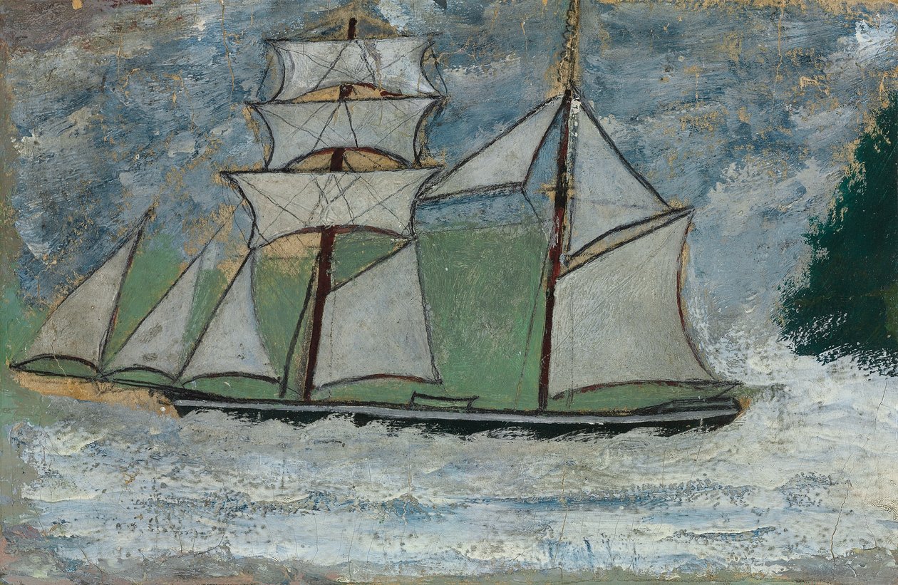 Un Voilier - Alfred Wallis