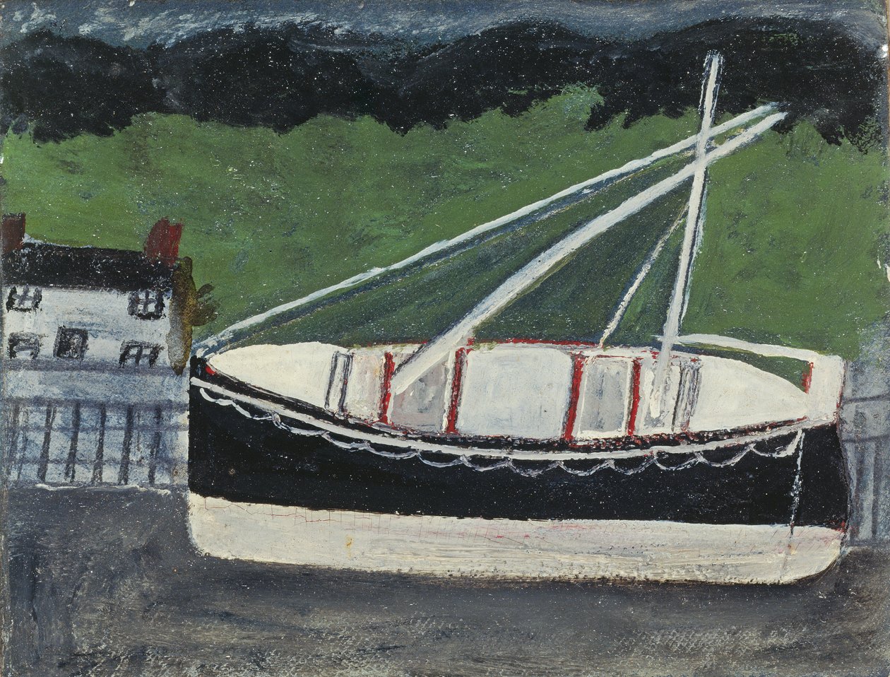Bateaux dans le port - Alfred Wallis
