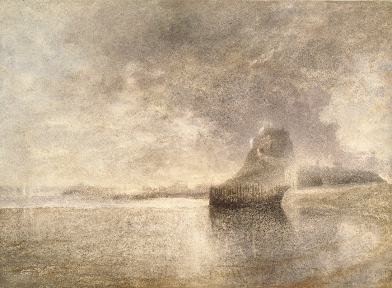 Château de Holy Island, Northumbria, c. 1882-3 - Alfred William Hunt