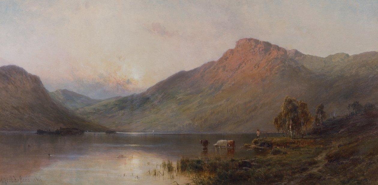 Matin rosé - Alfred de Breanski