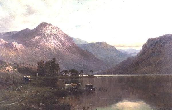 La tête du Loch Lomond - Alfred de Breanski