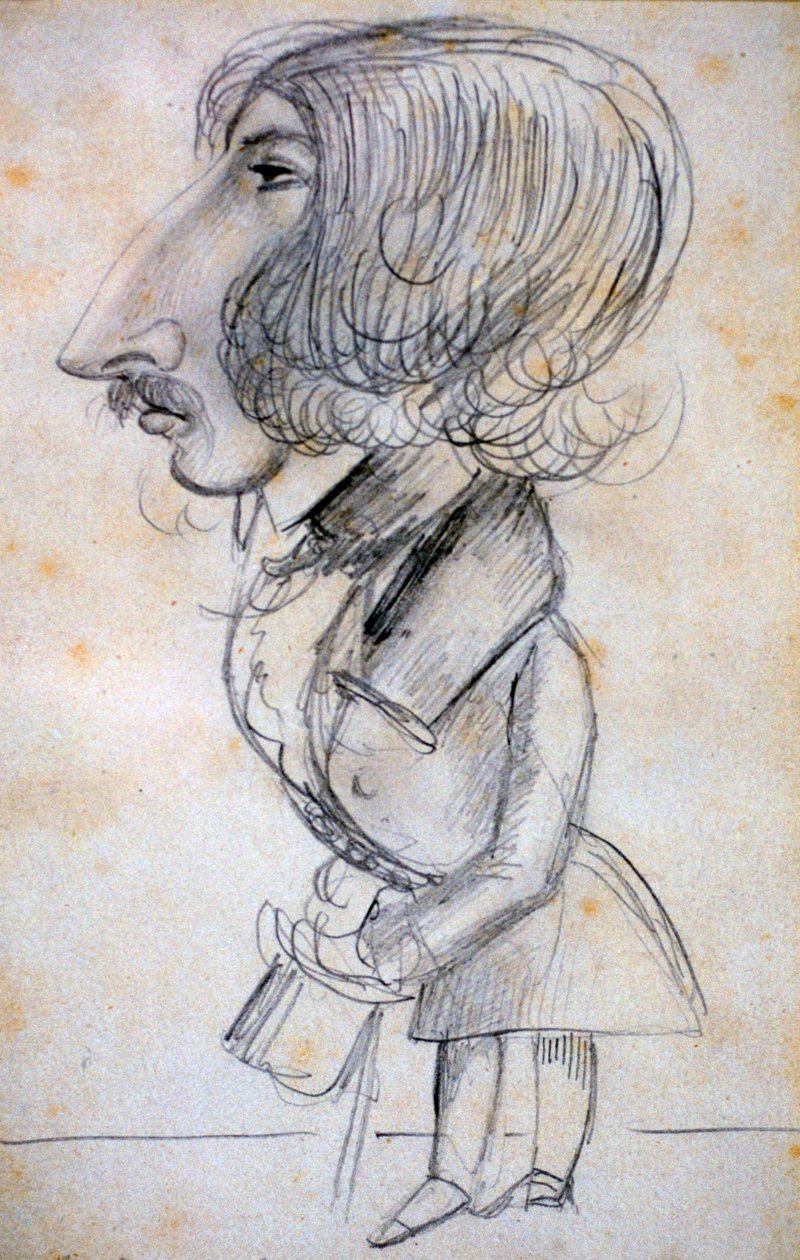 Autoportrait, 1838 - Alfred de Musset