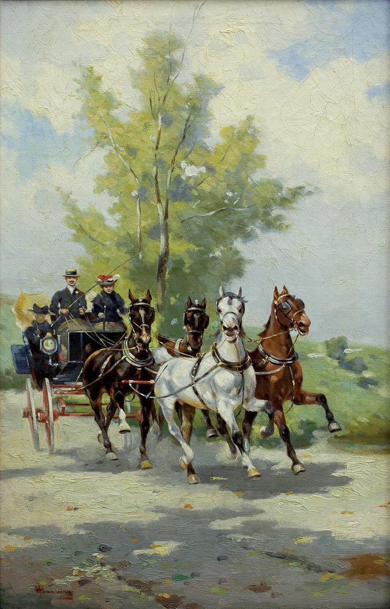 Promenade en calèche - Alfredo Tominz