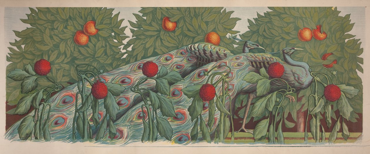 Les Paons, 1903 - Alfredo Müller