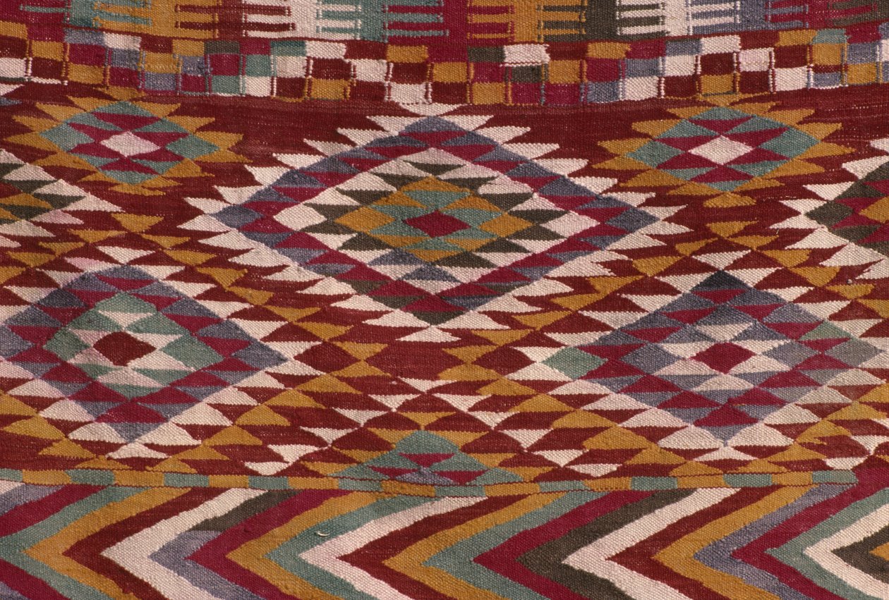 Tapis de la vallée du Mzab (détail) - Algerian School
