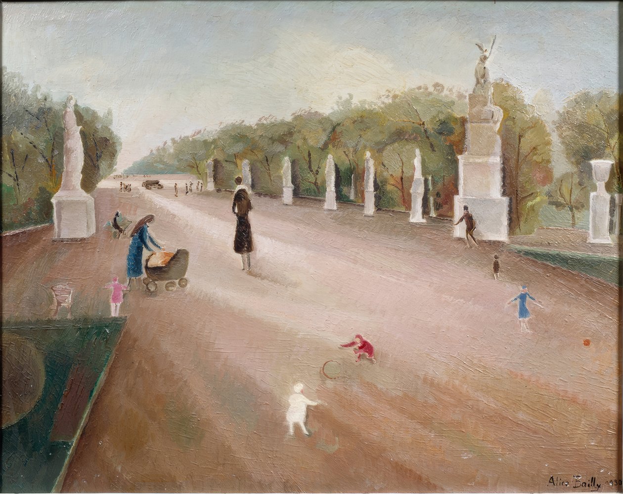 Im Jardin du Luxembourg - Alice Bailly