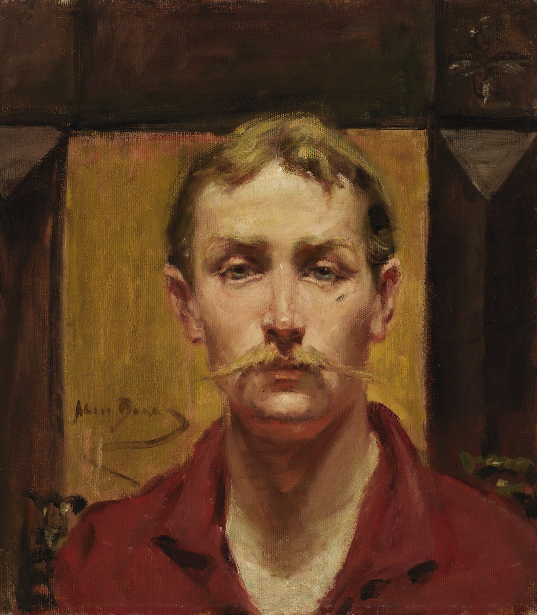 Homme blond - Alice Pike Barney
