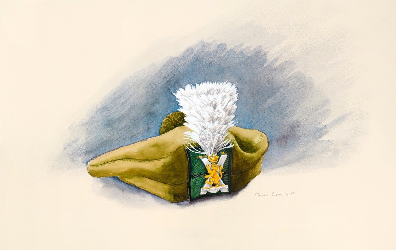 Le Hackle blanc - Alison Cooper