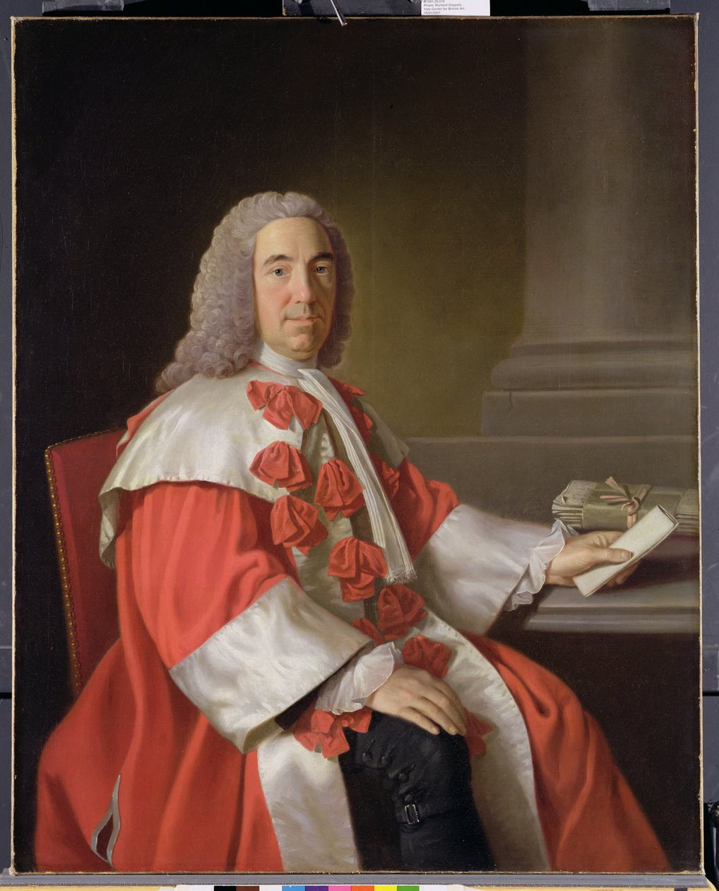 Alexander Boswell, Lord Auchinleck, c.1754-55 - Allan Ramsay