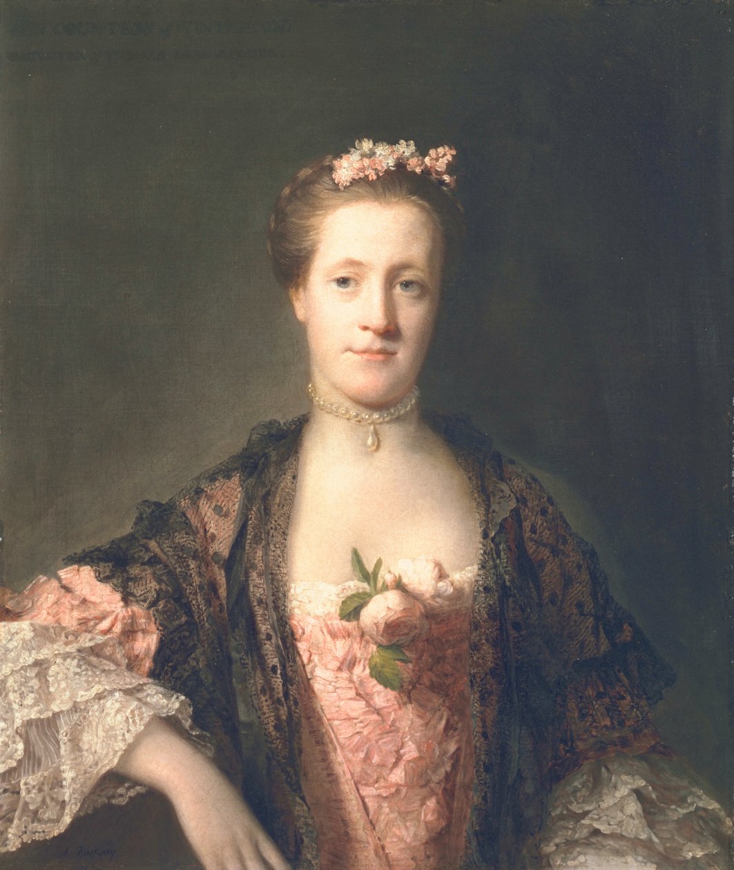 Anne Garth-Turnour, baronne Winterton, 1762 - Allan Ramsay