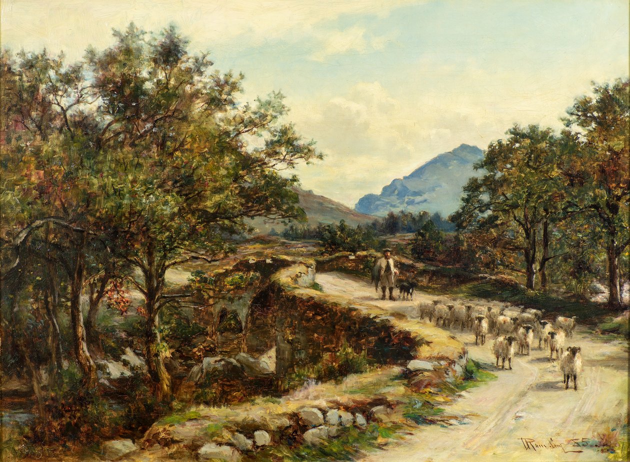 Vieux pont à Inverlochy, Glenorchy - Allan Ramsay