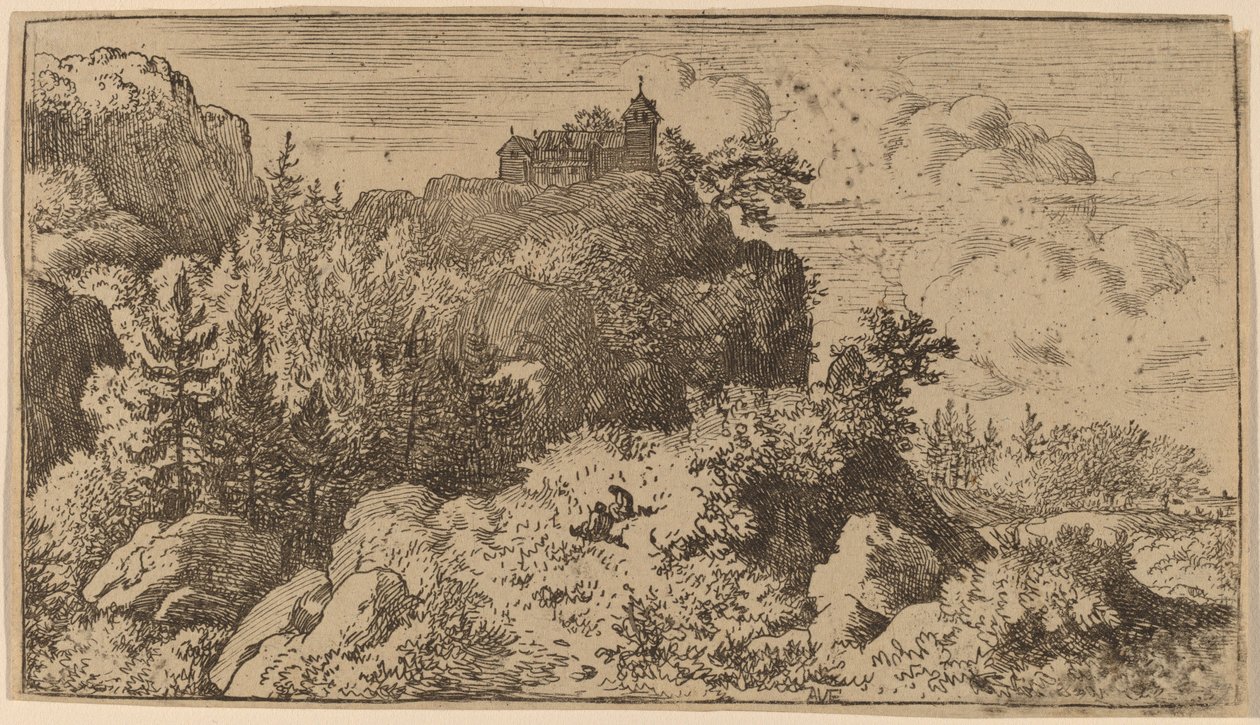 Sapin dans le défilé - Allart van Everdingen