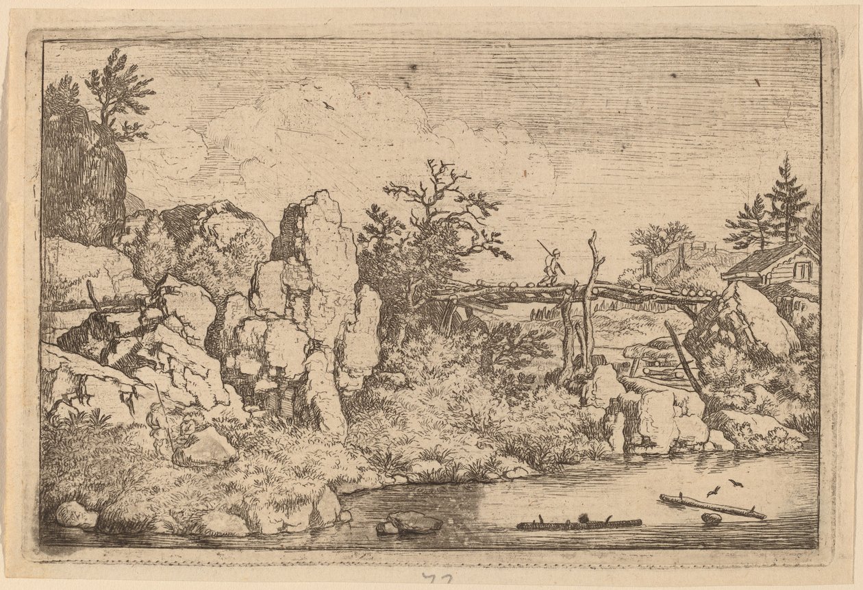 Deux bûches dans l