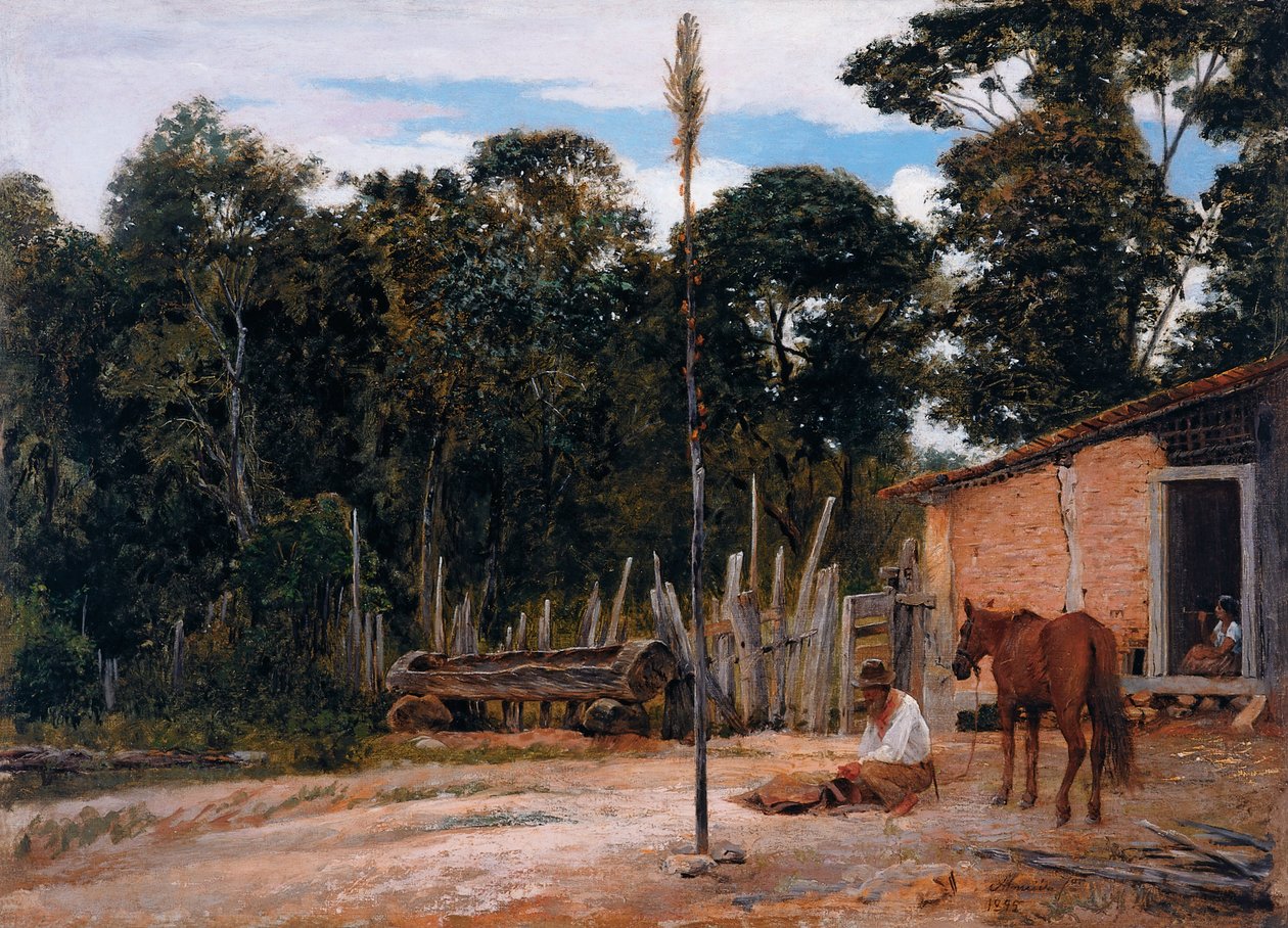 Serrer la selle - Almeida Júnior